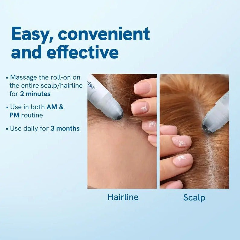 Rosemary Essential Oil Roll-On - Hair Growth Scalp Massage - Beard