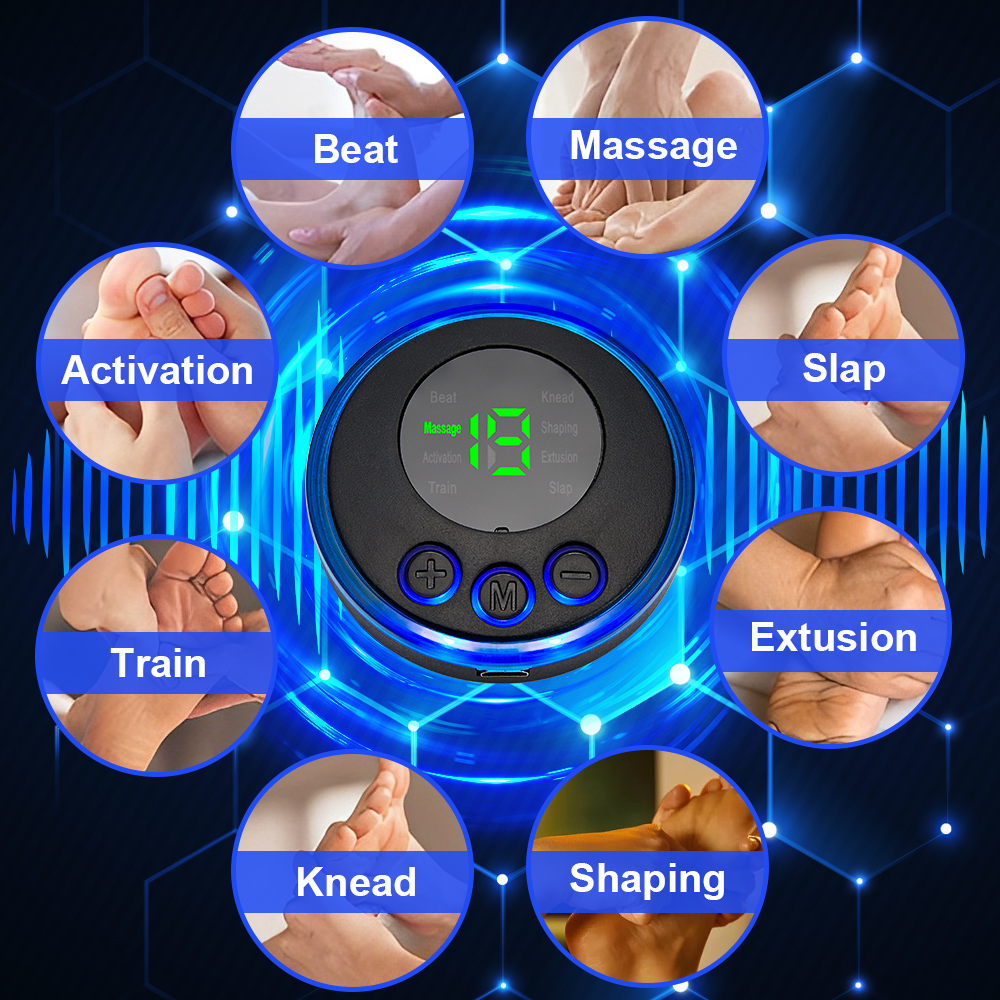 Rechargeable Foot Massage Pad 8 Modes 19 Levels