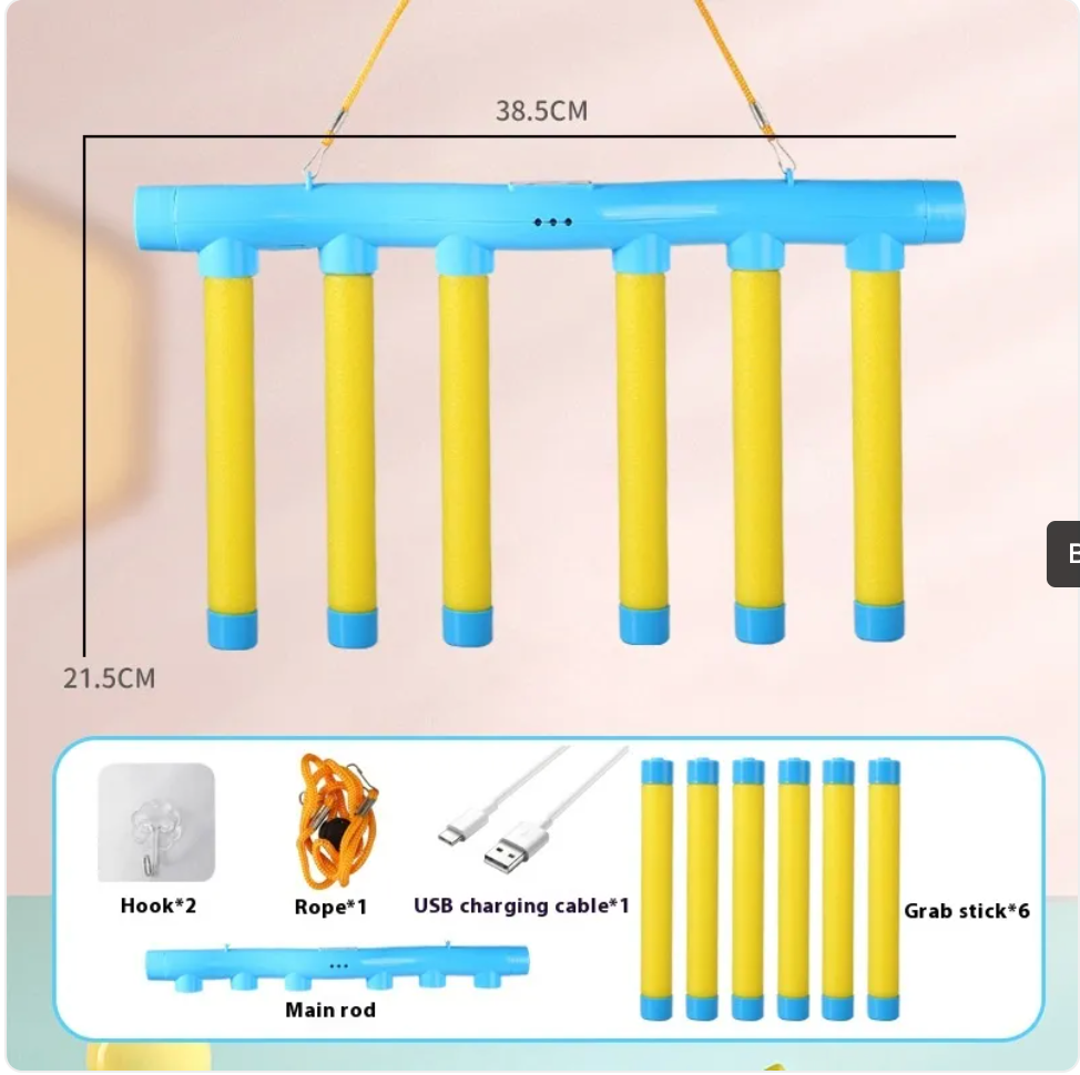 Reflex Drop Sticks Challenge Game - Hand-Eye Coordination & Reaction Training Toy, Fun Catch Falling Sticks Game for Kids, Adults