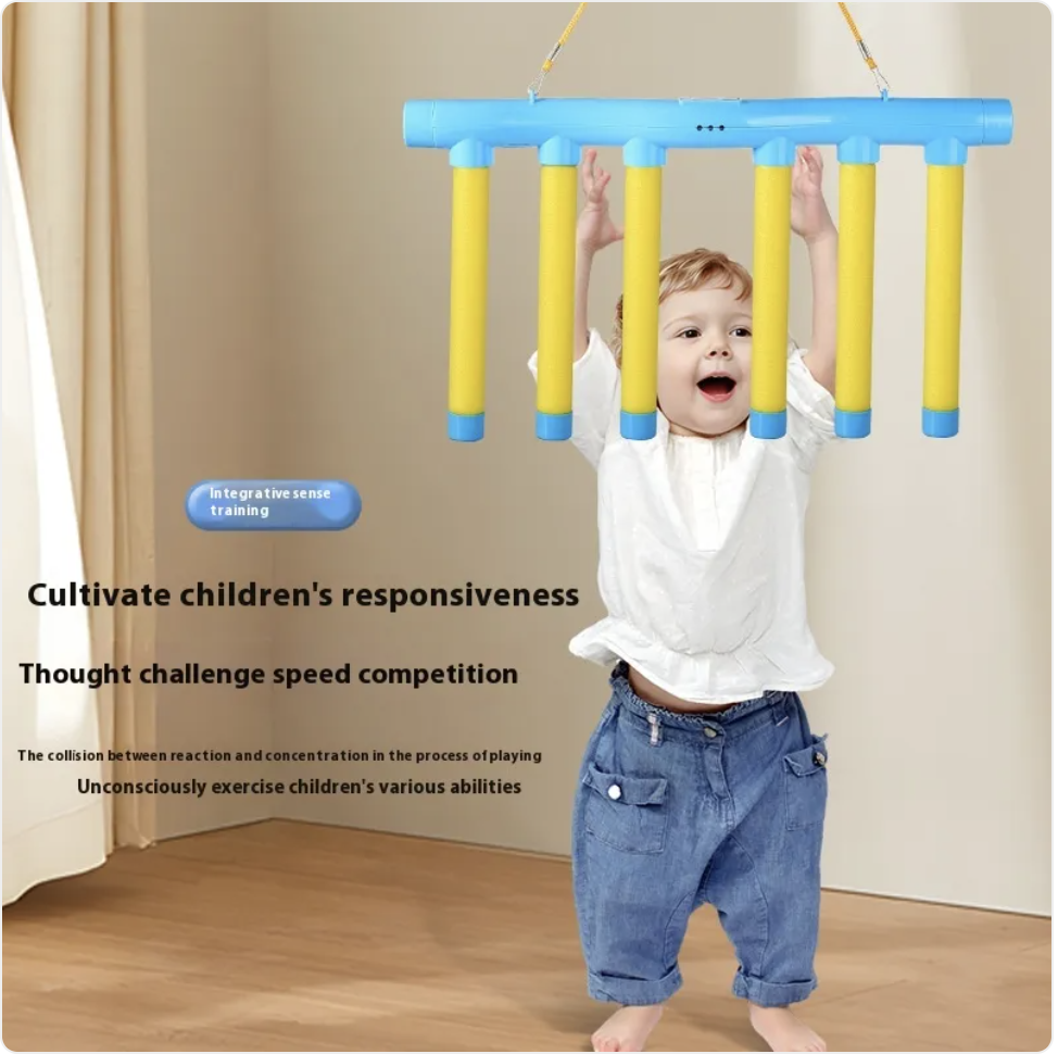 Reflex Drop Sticks Challenge Game - Hand-Eye Coordination & Reaction Training Toy, Fun Catch Falling Sticks Game for Kids, Adults