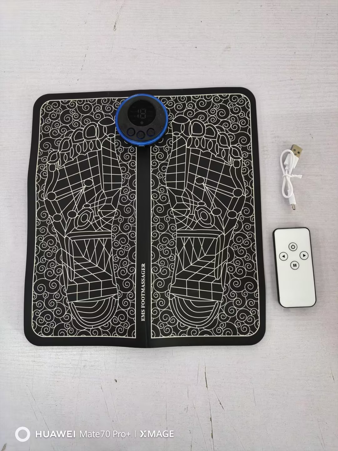 Rechargeable Foot Massage Pad 8 Modes 19 Levels