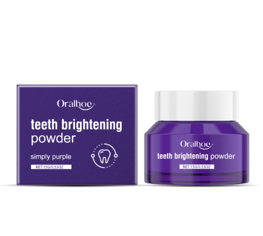 Tooth Brightening Powder Removes Stains - Toothpaste Power - No Sensitivity - Breath Freshener0.5 oz