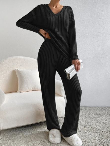 Casual Cozy 2-Piece Loungewear Set