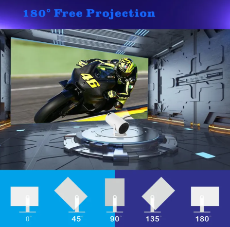 Portable Projector 4K Ultra HD